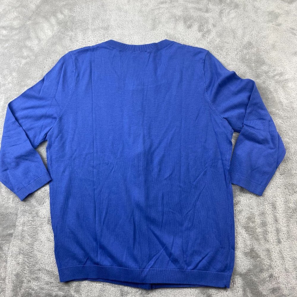 Talbots Button Down Long Sleeve Sweater Women's Size Petite Mp BRAND NEW - Picture 9 of 9